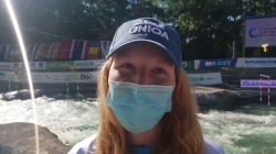 Klara KNEBLOVA Czech Republic / Gold - 2021 ICF Canoe Slalom Junior & U23 World Championships