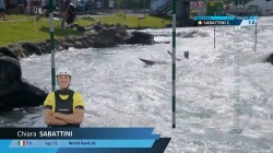 Chiara Sabattini, Italy - Final / 2025 ICF Canoe Slalom World C