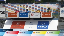 Women's Quarterfinal 3 Kayak Cross, Finals / 2024 ICF Canoe Slalom World Cup Prague Czechia