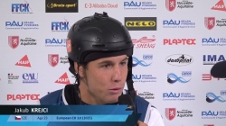 Jakub Krejci is 'really happy' after gold medal performance in Pau time trial!