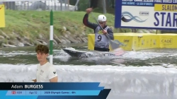 Adam Burgess, Great Britain - Kayak Semi-Finals / 2024 ICF Canoe Slalom World Cup La Seu Spain