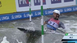 Lucas Roisin France Semi-Final / 2023 ICF Canoe-Kayak Slalom World Cup Prague Czech Republic