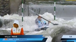 Miquel Trave, Spain - Kayak Semi-Final / 2024 ICF Canoe Slalom World cup La Seu Spain