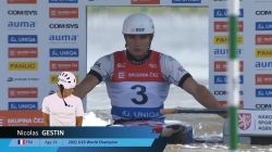Nicolas Gestin, France, Canoe Slalom, Finals / 2024 ICF Canoe Slalom World Cup Prague Czechia