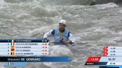 Giovanni De Gennaro, Italy - Kayak Semi-Final / 2024 ICF Canoe Slalom World C