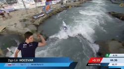 Ziga Lin Hocevar / Kayak Semi-Final / 2024 ICF Canoe Slalom World Cup Ivrea Italy