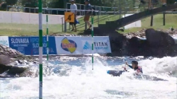 Livio Matti Switzerland U23 Semi-Final 2024 ICF Canoe-Kayak Slalom Junior & U23 World Championships