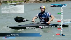 Zuzana Pankova SVK Women's Kayak Heats / 2025 ICF Canoe-Kayak Slalom World Cup Pau France