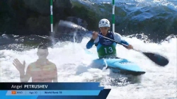 Angel Petrushev North Macedonia U23 2024 ICF Canoe-Kayak Slalom Junior & U23 World Championships