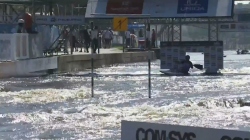 Gabriela Satkova, CZE, Canoe Slalom Heats / 2024 ICF Canoe Slalom World Cup Prague Czechia