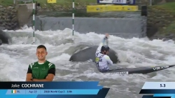 Jake Cochrane / Canoe Semi-Final / 2024 ICF Canoe Slalom World Cup La Seu Spain