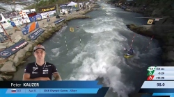 Peter Kauzer / Kayak Semi-Final / 2024 ICF Canoe Slalom World Cup Ivrea Italy