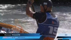 Mateusz Polarczyk, Poland - Men's Kayak Final / 2024 ICF Canoe Slalom World Cup Ivrea Italy