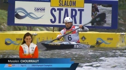 Maialen Chourraut, Spain - Kayak Semi-Final / 2024 ICF Canoe Slalom World Cup La Seu Spain