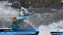 Noemie Fox / Canoe Semi-Final / 2024 ICF Canoe Slalom World Cup La Seu Spain