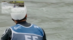 Zhicheng Zhang, China - Canoe Heats / 2025 ICF Canoe Slalom World Cup Pau France