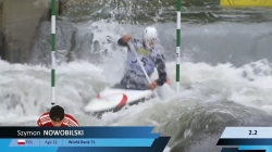 Szymon Nowobilski / Canoe Semi-Final / 2024 ICF Canoe Slalom World Cup La Seu Spain