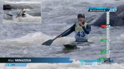 Alsu Minazova Neutral Heats / 2025 ICF Canoe-Kayak Slalom World Cup La Seu d'Urgell Spain