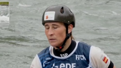 Nuria Vilarrubla, Spain - Canoe Heats / 2025 ICF Canoe Slalom World Cup Pau France