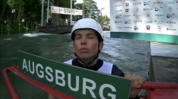 Viktoria Wolffhardt Austria Final / 2023 ICF Canoe-Kayak Slalom World Cup Augsburg Germany