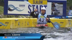 Maxime Aubertin, Belgium - Kayak Semi-Final / 2024 ICF Canoe Slalom World Cup La Seu Spain