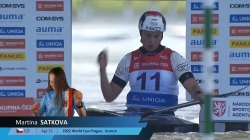 Martina Satkova, CZE, Canoe Slalom, Finals / 2024 ICF Canoe Slalom World Cup Prague Czechia