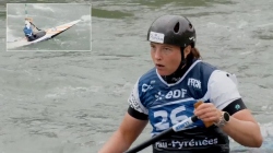 Alja Kozorog, Slovenia - Canoe Heats / 2025 ICF Canoe Slalom World Cup Pau France