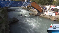 Noah Hegge / Kayak Semi-Final / 2024 ICF Canoe Slalom World Cup Ivrea Italy