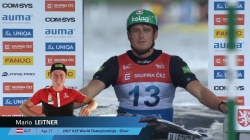 Mario Leitner, Austria, Canoe Slalom, Heats / 2024 ICF Canoe Slalom World Cup Prague Czechia