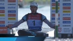Luka Bozic, Slovenia, Canoe Slalom Heats / 2024 ICF Canoe Slalom World Cup Prague Czechia