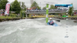 Jan Locnikar, Slovenia - Kayak Cross Time Trial /  2025 ICF Canoe Slalom World Cup Pau France