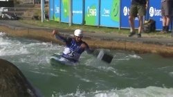 Lucie Prioux France Semi-Final / 2023 ICF Canoe-Kayak Slalom World Cup Augsburg Germany