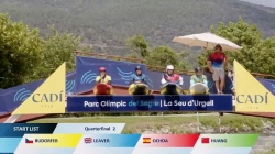 Men's Kayak Cross Quarter Final 2 / 2025 ICF Canoe-Kayak Slalom World Cup La Seu d'Urgell Spain