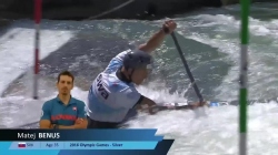 Matej Benus Slovakia Final / 2023 ICF Canoe-Kayak Slalom World Cup Augsburg Germany