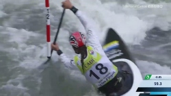 Martina Satkova / Canoe Semi-Final / 2024 ICF Canoe Slalom World Cup La Seu Spain