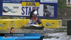 Annkatrin Plochmann, Germany - Kayak Semi-Final / 2024 ICF Canoe Slalom World Cup La Seu Spain