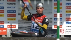 Anatole Delassus, France, Canoe Slalom, Heats / 2024 ICF Canoe Slalom World Cup Prague Czechia