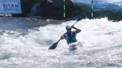 Jan Locnikar Slovenia U23 Semi-Final 2024 ICF Canoe-Kayak Slalom Junior & U23 World Championships