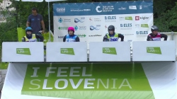 Women's Kayak Cross Semi-Final 2 / 2023 ICF Canoe-Kayak Slalom World Cup Ljubljana Slovenia