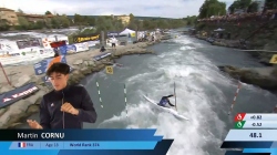 Martin Cornu / Kayak Semi-Final /  2024 ICF Canoe Slalom World Cup Ivrea Italy