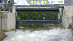 Lucien Delfour Australia Semi Final / 2023 ICF Canoe-Kayak Slalom World Cup Ljubljana Slovenia