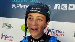 Mallory Franklin GBR K1 Gold / 2019 ICF Canoe Slalom World Cup 1 London United Kingdom