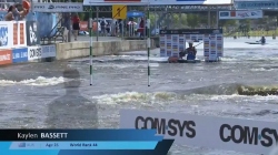 Kaylen Basset, Australia, Canoe Slalom, Finals / 2024 ICF Canoe Slalom World Cup Prague Czechia