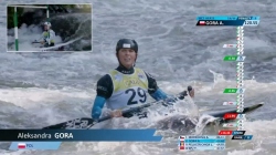 Aleksandra Gora Poland Women Canoe Heats / 2025 ICF Canoe-Kayak Slalom World Cup La Seu d'Urgell