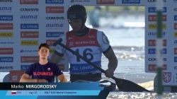 Marko Mirgorodsky, Slovakia, Canoe Slalom Heats / 2024 ICF Canoe Slalom World Cup Prague Czechia