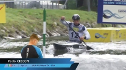 Paolo Ceccon, Italy - Canoe Semi-Finals / 2024 ICF Canoe Slalom World Cup La Seu Spain