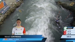 Manel Contreras / Kayak Semi-Final / 2024 ICF Canoe Slalom World Cup Ivrea Italy