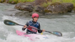 Andrea Herzog, Germany - Kayak Cross Heats /  2025 ICF Canoe Slalom World Cup Pau France