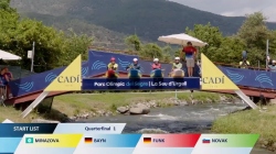 Women's Kayak Cross Quarter Final 1 / 2025 ICF Canoe-Kayak Slalom World Cup La Seu d'Urgell Spain