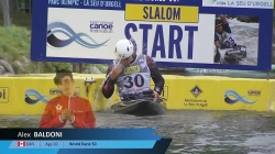 Alex Baldoni, Canada - Canoe Semi-Finals / 2024 ICF Canoe Slalom World Cup La Seu Spain